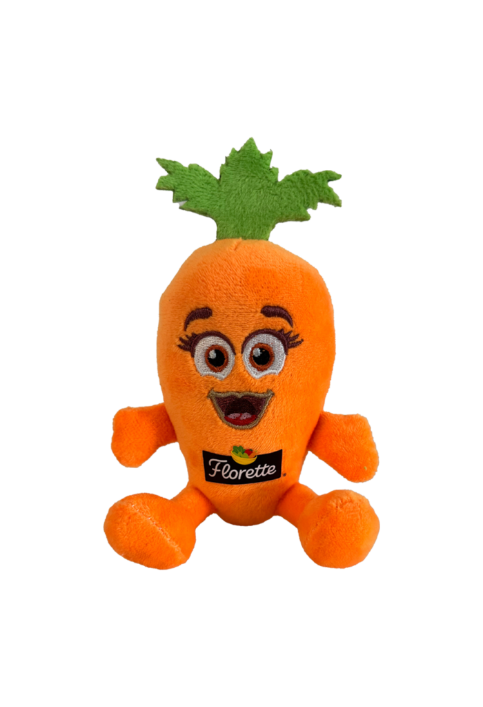 Réalisation Peluche Florette par Planète Peluches