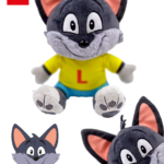 Peluche la colle sur loup