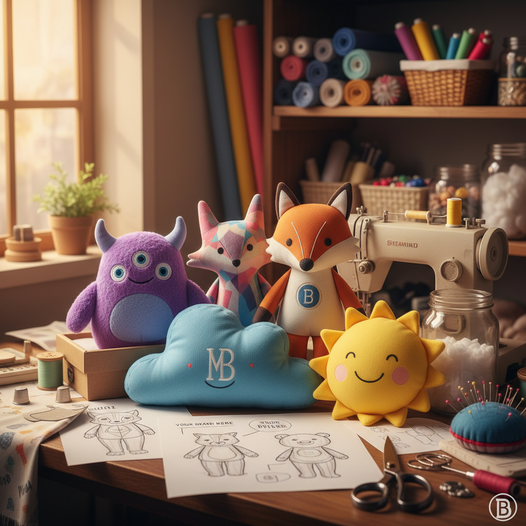 fabrication peluche sur mesure