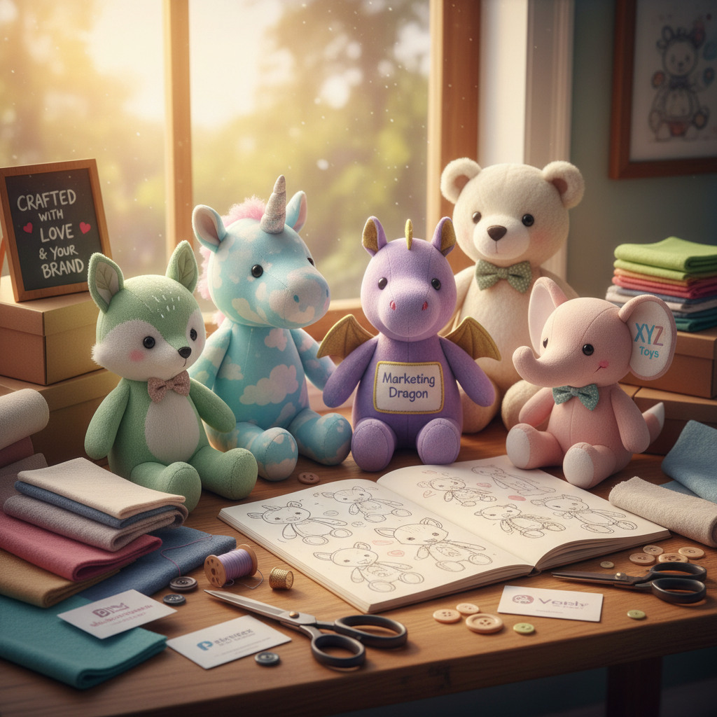 création peluche personnalisée