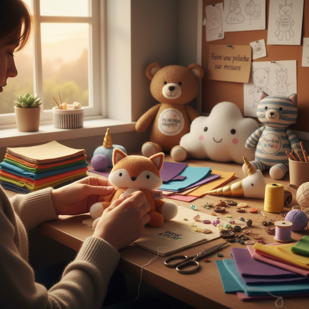 faire une peluche sur mesure