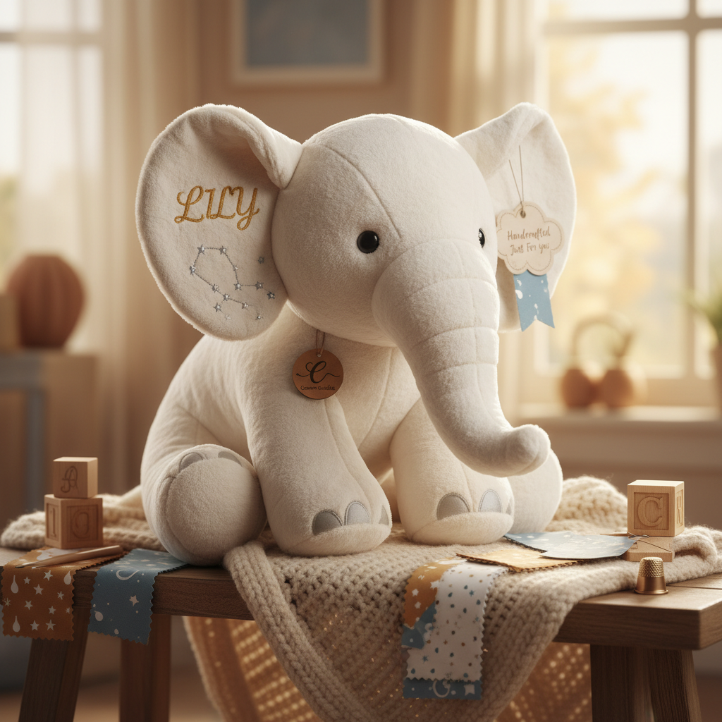 grande peluche personnalisée