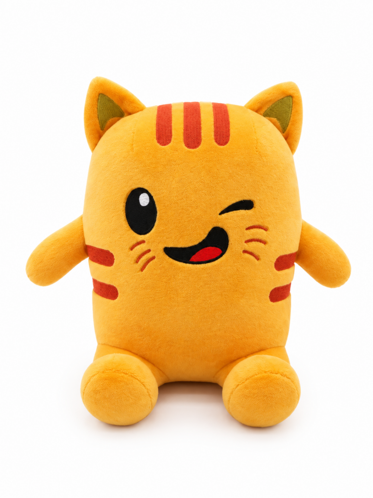 Réalisation Peluche chat Châtillon par Planète Peluches