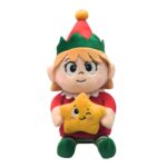 Peluche Lutin et Bonhomme de neige MADARE