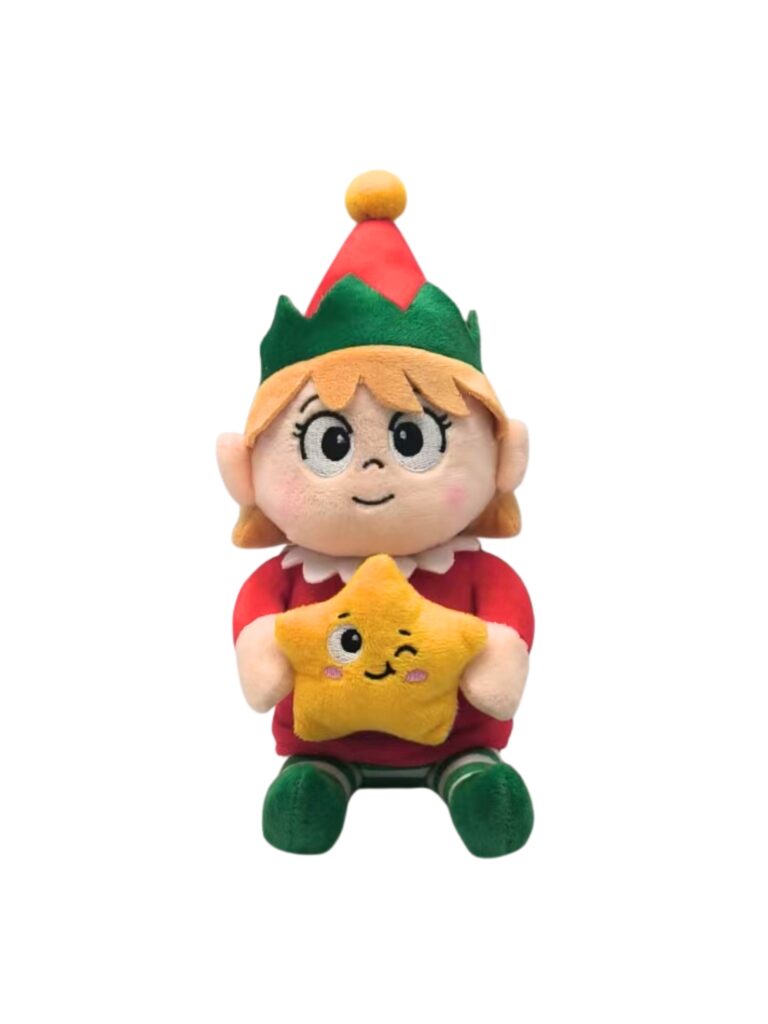Réalisation Peluche Lutin et Bonhomme de neige MADARE par Planète Peluches